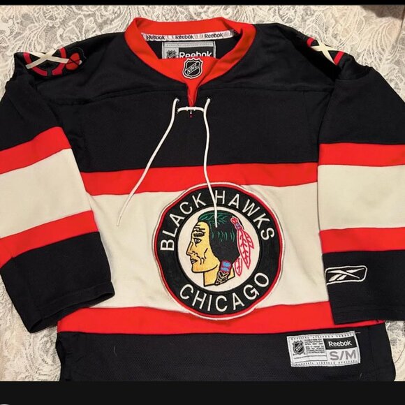 Reebok Official Licensed Jersey Chicago Blackhawks Old Time